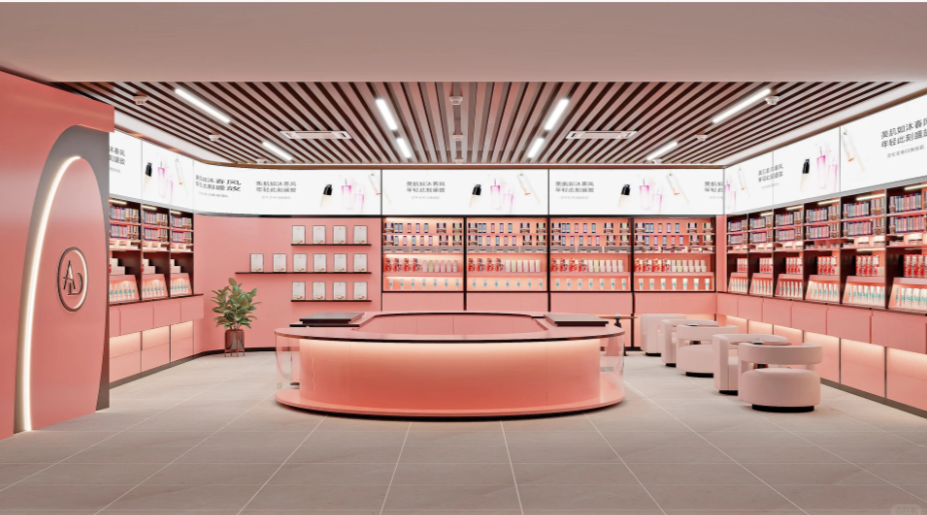 Beauty Display Cabinets: Dedicated Zones for Skincare and Color Cosmetics