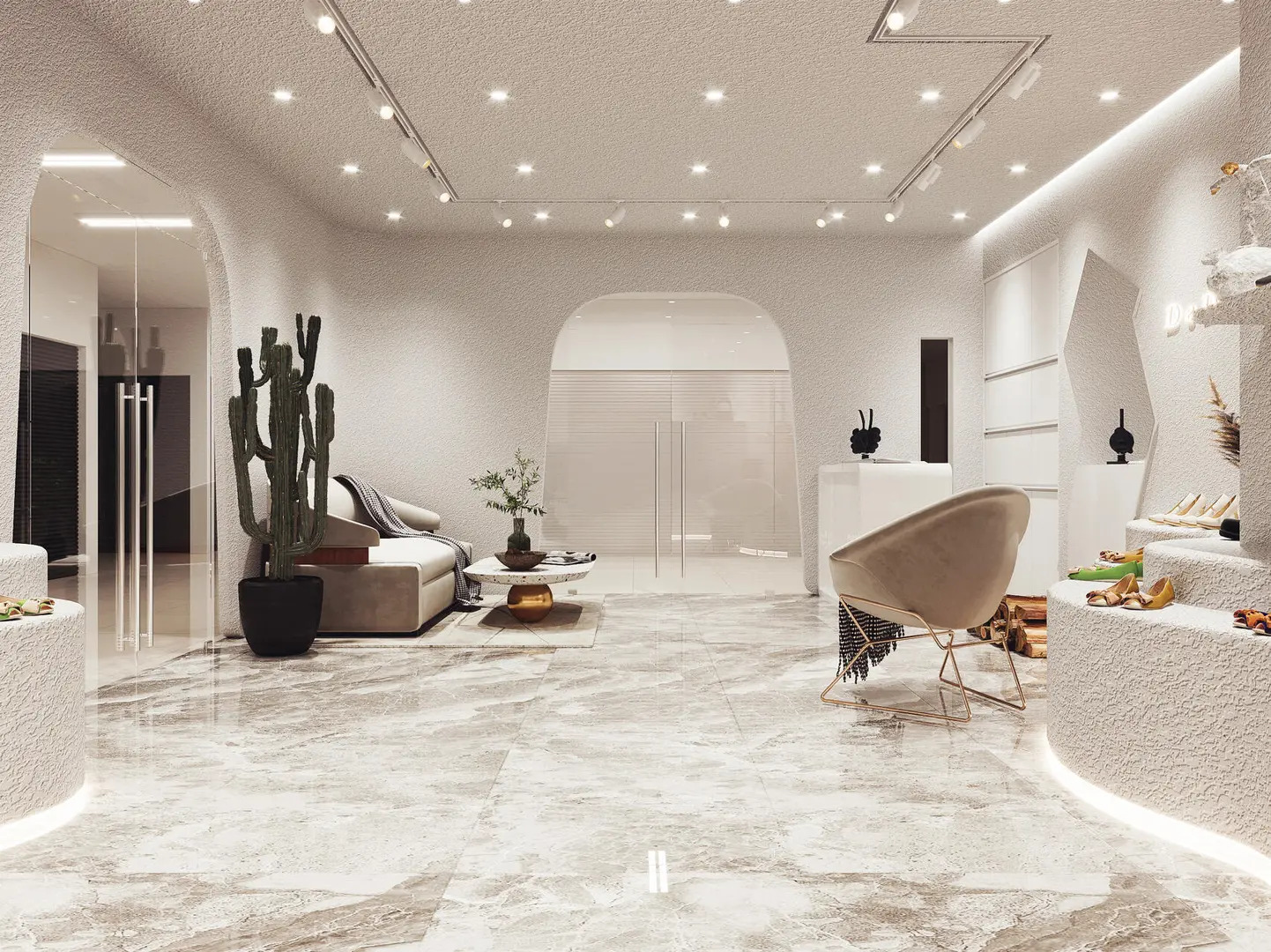 Custom Display Stands for Flooring Showrooms